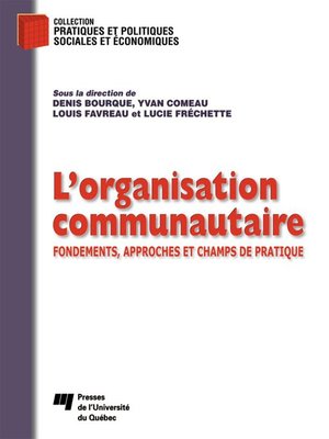 cover image of L' organisation communautaire